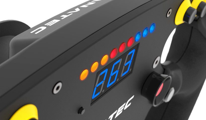 Sim Racing F1 Steering Wheel Rev Lights