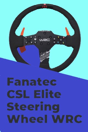 Fanatec CSL Elite Steering Wheel WRC Review