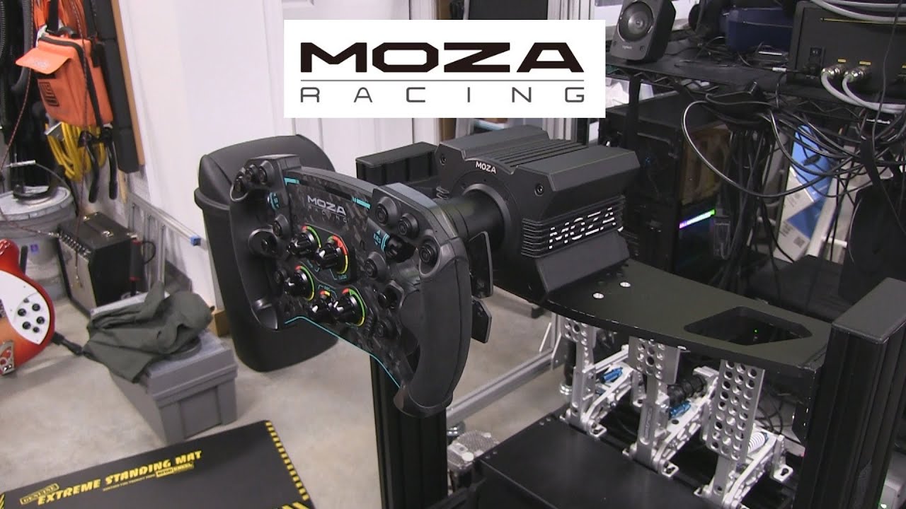 Moza Racing R9 Side Profile
